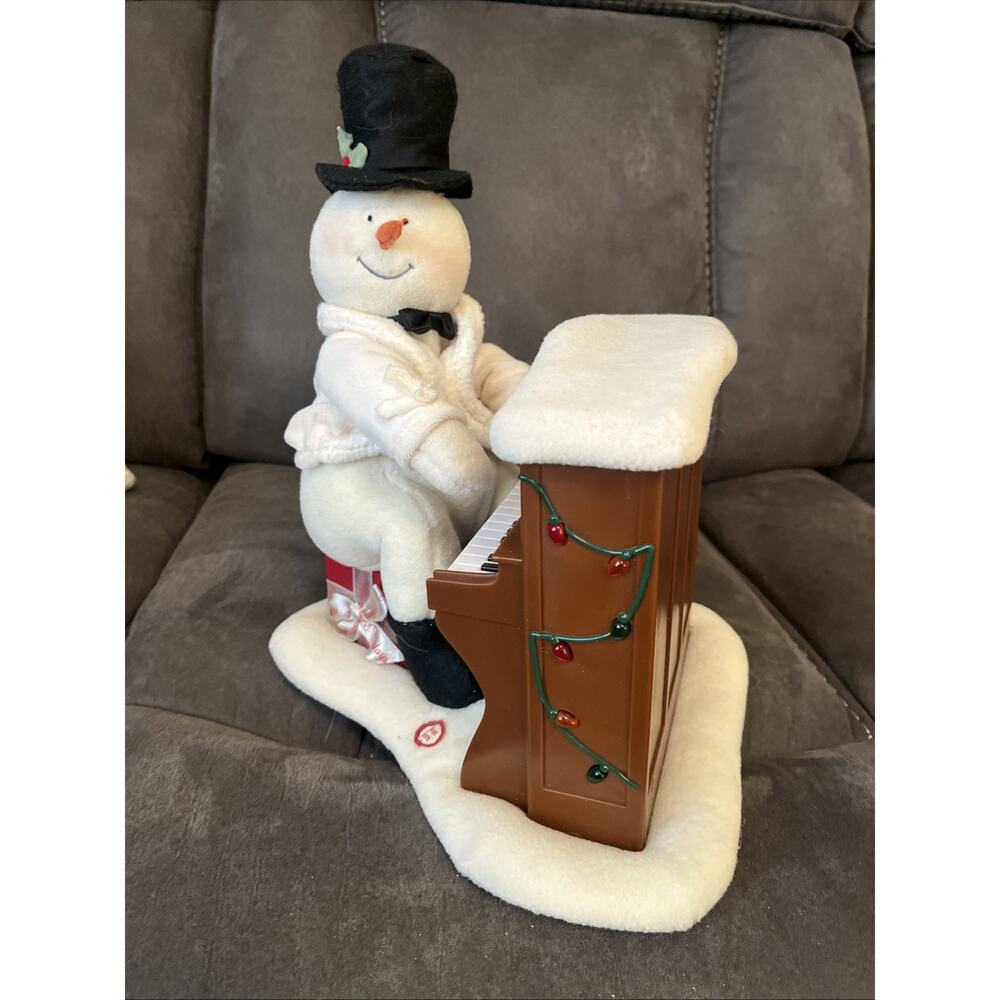 Hallmark Jingle Pals 2005 Piano Snowman *No Movement/Lights & Sound Work - Picture 6 of 6